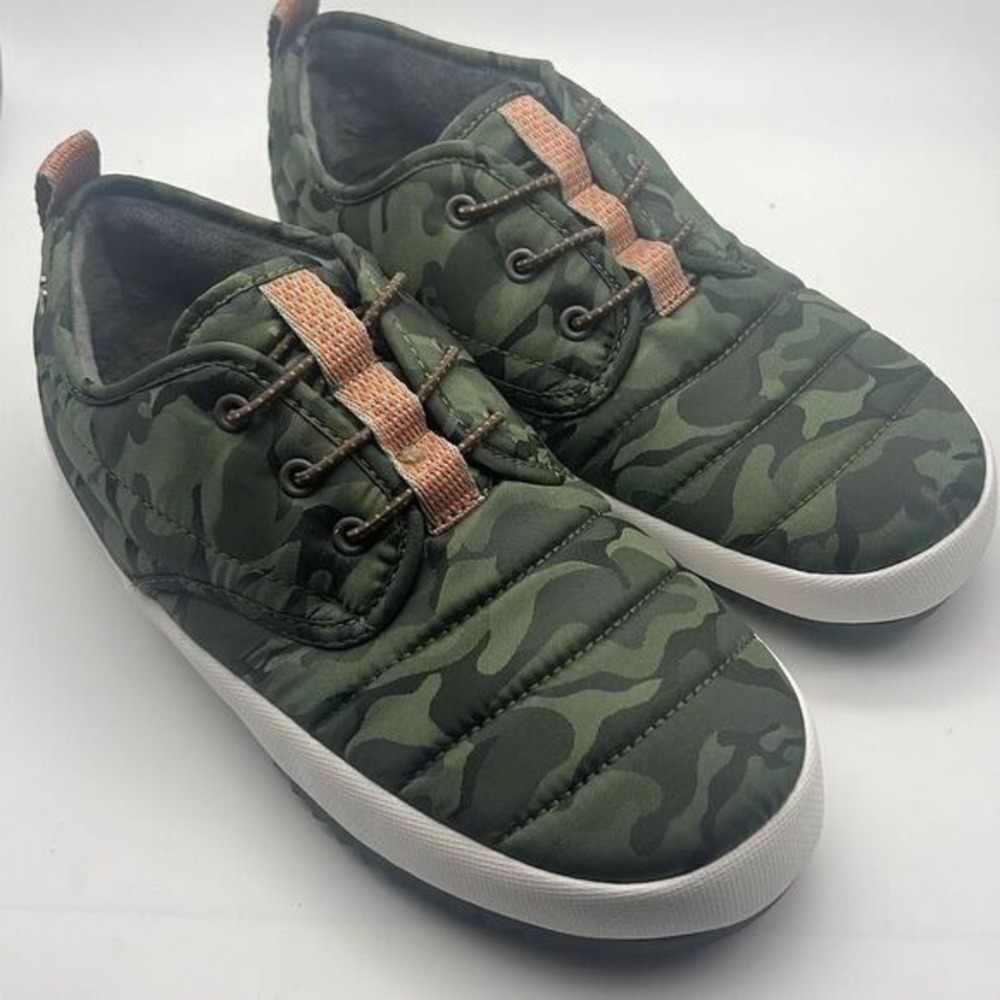 Bobs By Skechers Womens‎ Size 8 Camo Mighty Puffs Lightweight 100% Vegan Shoes